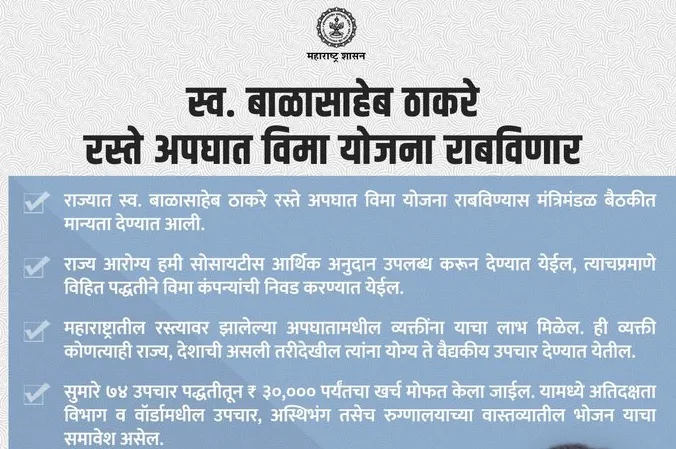 maharashtra balasaheb thackeray accidental insurance scheme