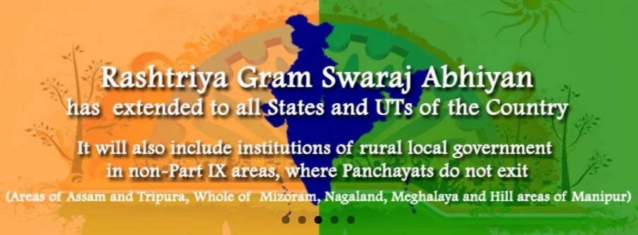 restructured rashtriya gram swaraj abhiyan