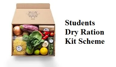 students dry ration kit scheme