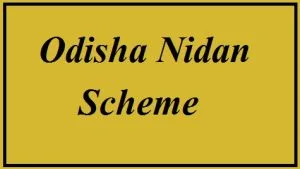 odisha nidan scheme 2025