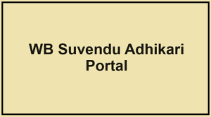 suvendu adhikari portal registration