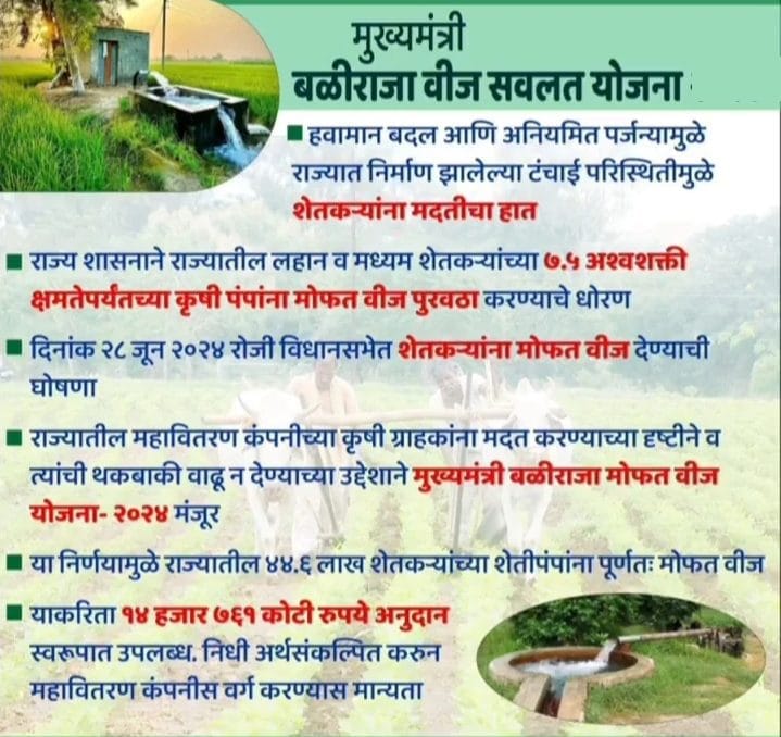 mukhyamantri baliraja mofat vij yojana