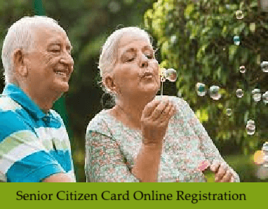 senior citizen card online registration
