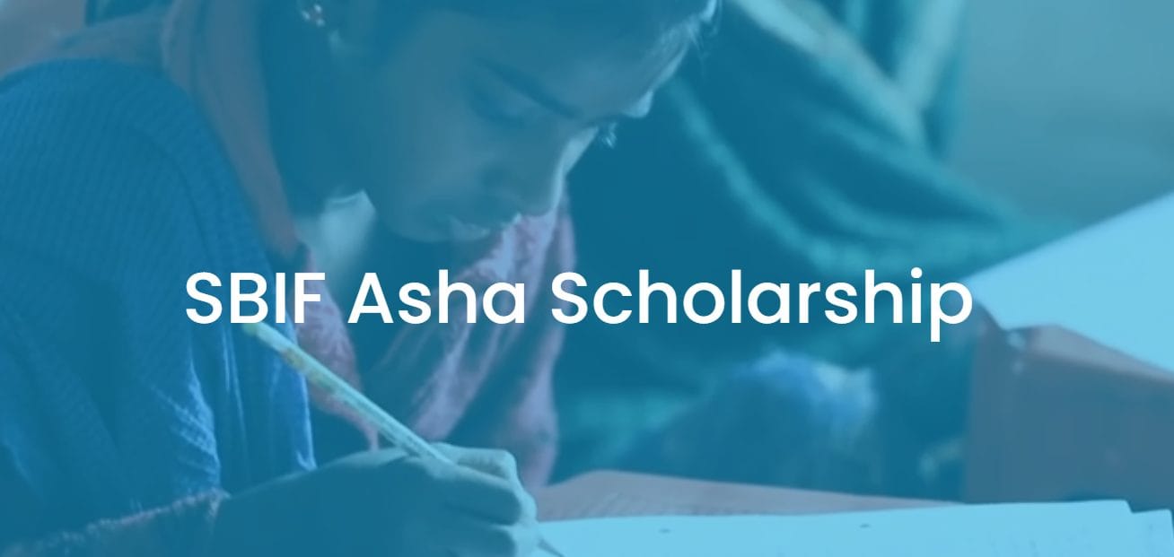 sbi asha scholarship
