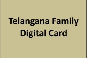 telangana family digital card